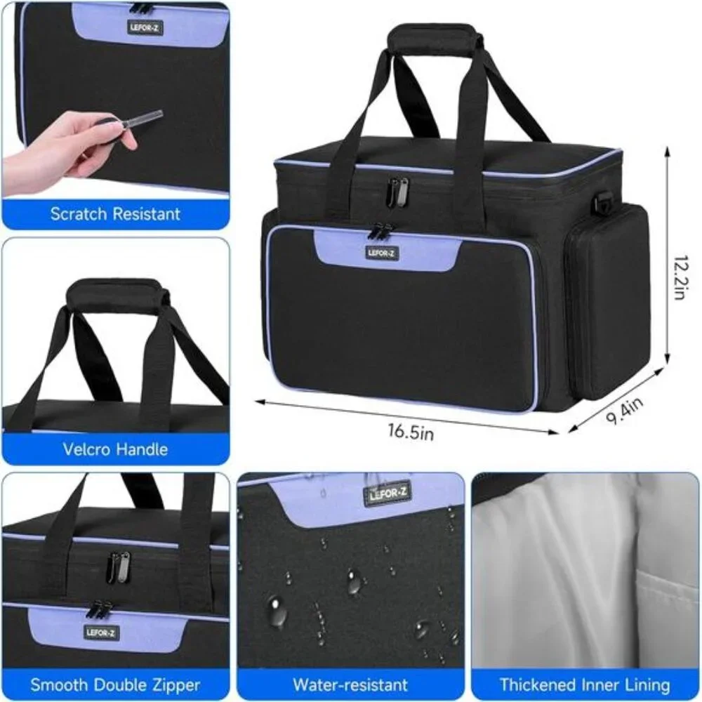 Sewing Machine Case with Removable Padding,Sewing Machine Carrying Bag Fit for